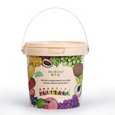 kaufen 300 ml-5L Kaltketten rundes, individuell angepasstes Logo IML Behälter für Schokoladen-Spread und Lebensmittelsoßen Online-Herstellung