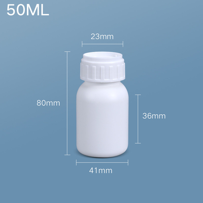 kaufen Korrosionsbeständiges Fluorflaschen 100 ml HDPE-Pillenflaschenbehälter Online-Herstellung