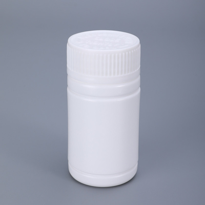 kaufen Weiße HDPE 112 ml runde Pillenflasche mit kindersicheren Deckel Kapsel Tablettenlagerbehälter Online-Herstellung