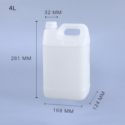 kaufen 100% Material 1 Gallonen HDPE Blau-Weiß-Schwarz-Plastik-Fassflasche für Flüssiglotionsflasche Online-Herstellung