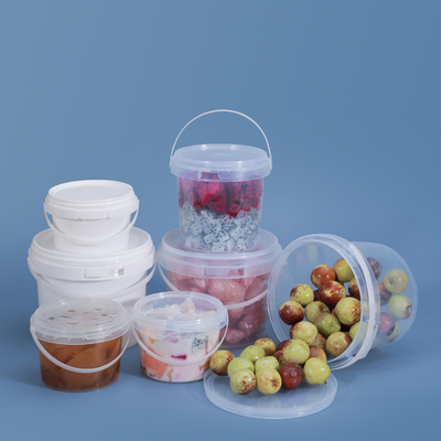 kaufen Durchsichtige runde Plastik-Lebensmittelbehälter mit einer Kapazität von 280 ml/450 ml/650 ml Online-Herstellung
