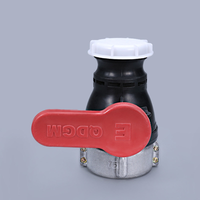 kaufen UMETASS DN50 HDPE IBC Tankkugelventil mit schneller Abschaltung für Leistung Online-Herstellung