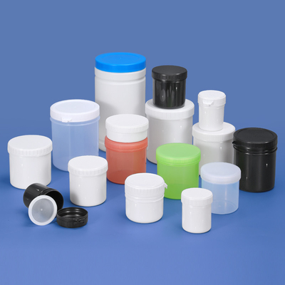 kaufen Lebensmittelqualität 16 oz Plastikgefäße mit Deckel für Erdnussbutter Breithals-Zylinder-Lagerbehälter Online-Herstellung