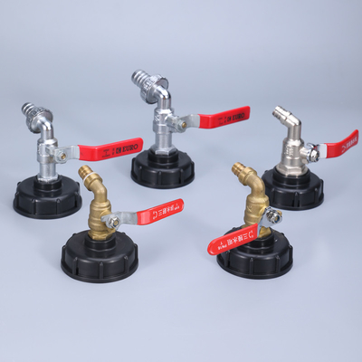 kaufen Flanschverbindung Wasserbehälter Wasserhahn Adapter 1/2 3/4 INCH Eisen Messingventil Einbauteile Online-Herstellung