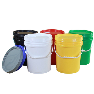 kaufen 5 Gallonen rundes Plastikbehälter mit Deckel für Kleber Online-Herstellung