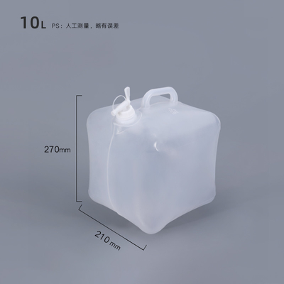 kaufen 10L 20L 25L LDPE Portable Wasserklappbar Jerry Can mit Griff und Wasserhahn Online-Herstellung