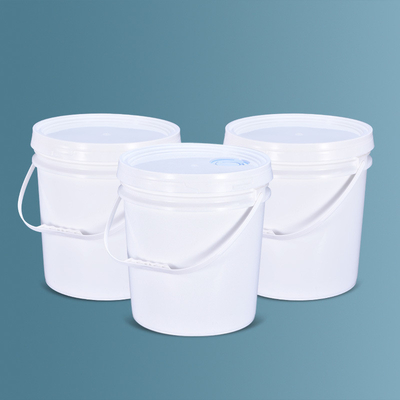 kaufen Umweltfreundlicher runder weißer Kunststoff-Wasserbehälter mit Griff und Deckel für Wasser/Milch/Wein Online-Herstellung