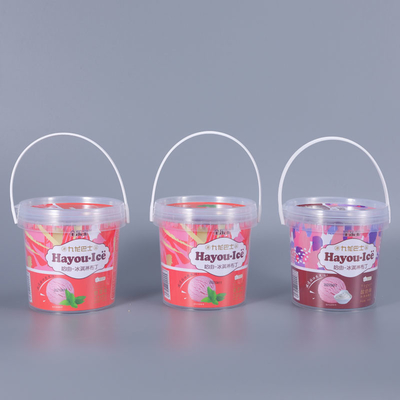 kaufen Verkauf 2L Weiß/Schwarz/Transluzenter Plastikbehälter mit Deckel für Lebensmittel Snacks Online-Herstellung