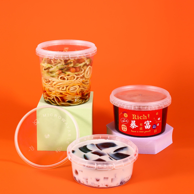 kaufen Lebensmittel-Runde Verdickung Lebensmittel Verpackung Behälter Glas mit Anti-Diebstahl-Deckel Küche Klassiker Design Stil Klassisch Online-Herstellung