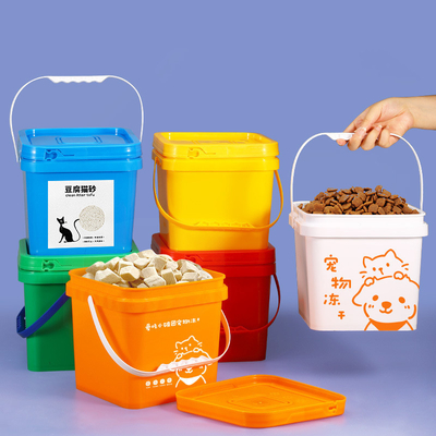 kaufen 5L-25L Fassungsvermögen Lagerbehälter für Tierfutter für feuchtigkeitsdichte, trockene, frische Katzen- und Hundefutter Online-Herstellung
