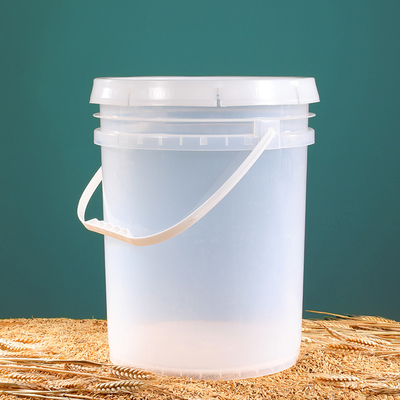 kaufen 20 Liter PP-Kunststoff-Eimer-Griffdeckel für maßgeschneiderte Logo-Farbverpackungen ohne Leckage Online-Herstellung
