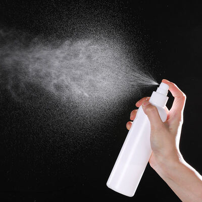 kaufen Spezielle Sprühflaschen 250ml Plastik Gesichtsnebel Körperöl Gesichtsbefeuchter Logo Druckpumpe Bequeme Presse Plastikflasche Online-Herstellung