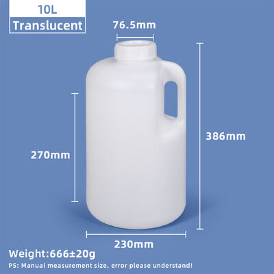 kaufen 10L HDPE-Kunststoffflasche mit integriertem Griff für Flüssigkeiten Online-Herstellung
