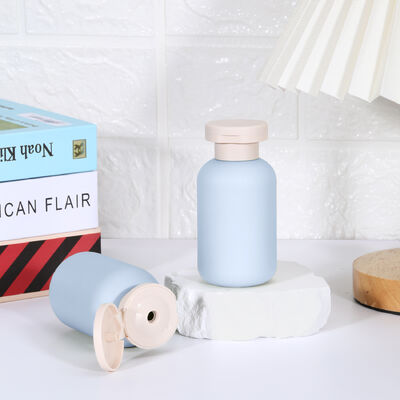 kaufen Luxus Grün Blau Rosa 100 ~ 500 ml Minisize Kosmetik Hautpflege Shampoo Conditioner Körperlotion Drücken Reisebottel mit Flip Top Cap Online-Herstellung