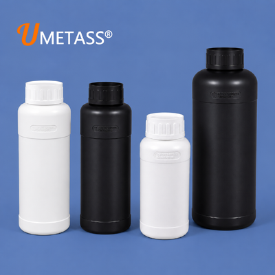 kaufen Fluorierte Kunststoffflasche mit individuellem Logo 300ml-1L für Pestizid-, Pigment-, Lösungsmittel-, chemische Pulververpackungen Online-Herstellung