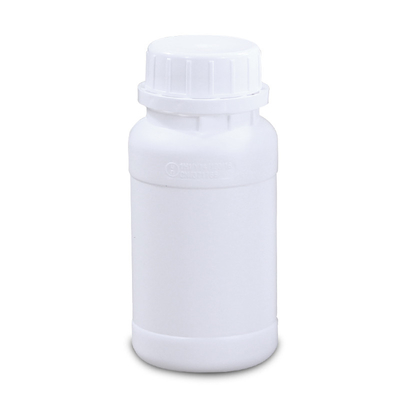 250 ml weiße, biologisch abbaubare HDPE-Fluorplastflaschen für Apothekenpillen