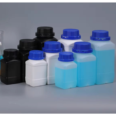 Mundwasser recycelt 16 Oz 1l Hdpe Flasche Öko-freundlich Rechteck Viereck