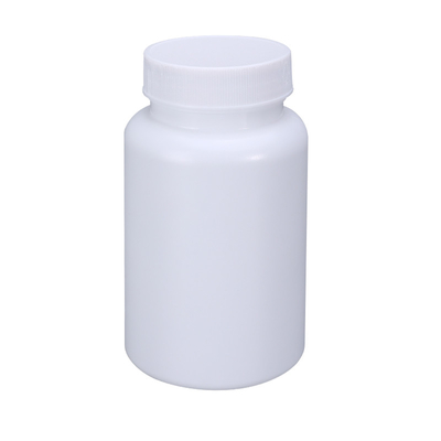 HDPE-leere Plastikflasche mit Logo für die Verpackung von Pulver-Festkapseln