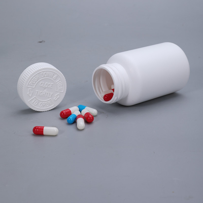 Industrielle Flasche, Runde Flasche, Vitaminkapsel, Plastikflasche mit Schraubenkappe für Medizin