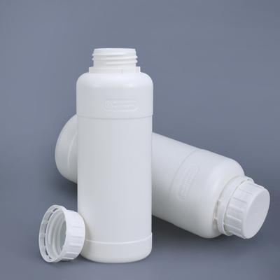 HDPE 500 ml dicke fluorisierte Flasche für die Verpackung von chemischen Reagenzien und organischen Lösungsmitteln