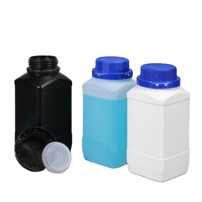 Anti-Korrosions 500 ml Hdpe Plastikflaschen Schwarz Weiß