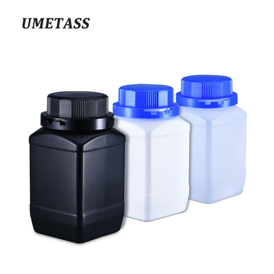 500 ml Quadrat Plastik-Schraub-Oberflaschen Manipulationssicherheit Hdpe-Flaschen für Pharmazeutika