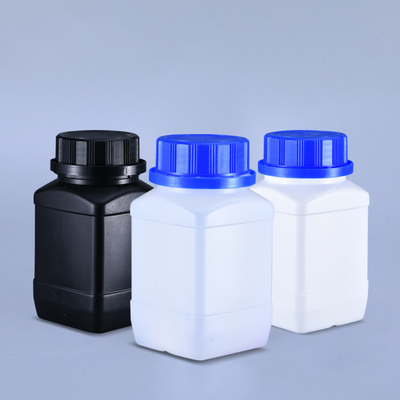 1 Liter HDPE Quadrat Flaschen aus Kunststoff Lebensmittelreagenten Chemische Flüssigkeit Verpackung