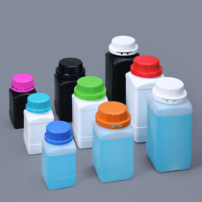 500 ml HDPE-Umweltfreundliche Kunststoffflaschen Lebensmittel-Labor-Kunststoffbehälter