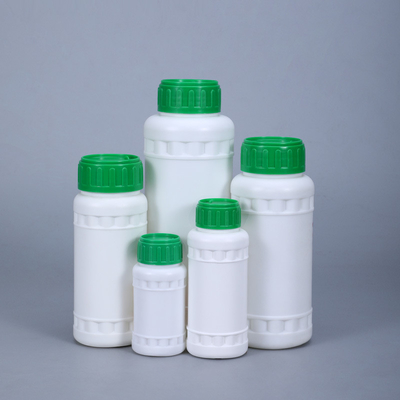 500 ml weiße HDPE COEX Plastikflasche für Pestizide Schraubverschluss und chemikalienbeständig