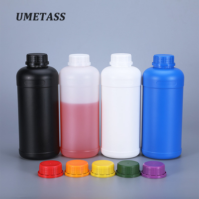 1L HDPE-Halsband leere Plastikflasche für Pestizide und Trockenchemikalien