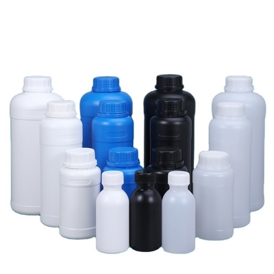 500 ml lichtdichte Probe schwarze Plastikflaschen für Medizin Lebensmittel Aromastoffe