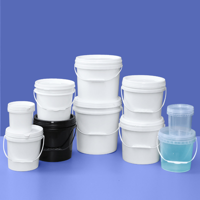 100% Material Lebensmittelqualität 1L klarer Plastikbehälter mit individuell bedrucktem Etikettenbehälter