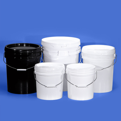 500 ml 50L Plastik-Oval-Eimer für individuell gedruckte Etiketten und Chemikalien-Fass