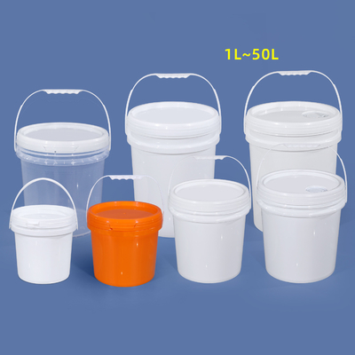 Benutzerdefiniertes Logo 10L Plastikbehälter für Farbverdünner und Schmiermittel