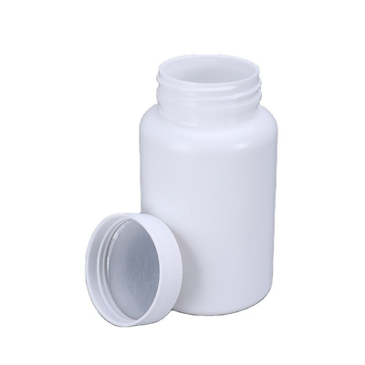 200 ml weiße leere Medizinflasche für Vitamintabletten aus HDPE-Material