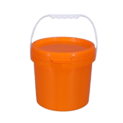 Rundfarbe Custom Printed Plastikbehälter für Verpackung Behälter Logo Customized