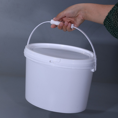10 Liter weißer Plastikbehälter für umweltfreundliches Material in der Latexfarbenindustrie