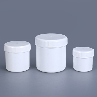 Custom Logo 1L Weiß, breiter Mund, hoher Kunststoff-Pop-Dose für die Speicherung von Proteinpulver
