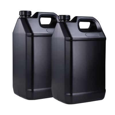 Wärmeübertragung Druck 6L Quadrat schwarzer Plastikbehälter für flüssige und feste Güter Packung