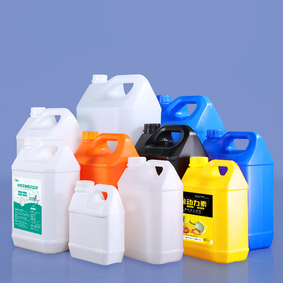 100% Material UMETASS 1 Gallonen Eimer HDPE Weiß klar Jerry kann Flasche Unterstützung PCR Material