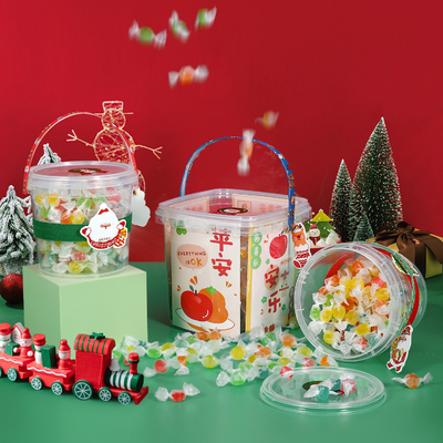 Custom Logo Weihnachtskartoffeln Schokoladen-Cookie-Boxen ideal für Lebensmittelverpackungen und Saft