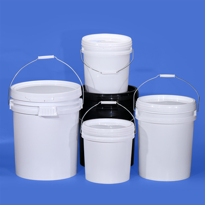Seidenbilddruck 1L-50L Plastik-Eimerpack PP-Eimer mit Deckel und Eisen-Metall-Griff