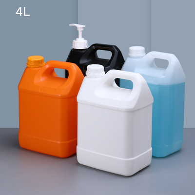4L Quadrat-Plastik-Jerry-Dose mit Schraubdeckel