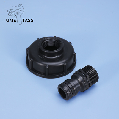 Spiralverbindung IBC-Tankadapter verwendet in UMETASS S60x6 Grobdraht 3/4 Zoll Tap Cap