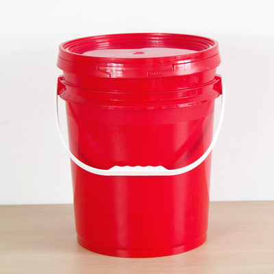 Verpackung Behälter 1-50L Kapazität Customized Logo Kunststoff Runder Eimer Eimer für Lebensmittel