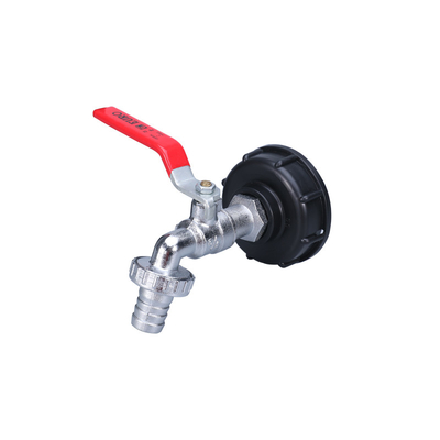 IBC-Tank-Adapter S60x6 Kopplung mit Schlauchbarbe 1/2