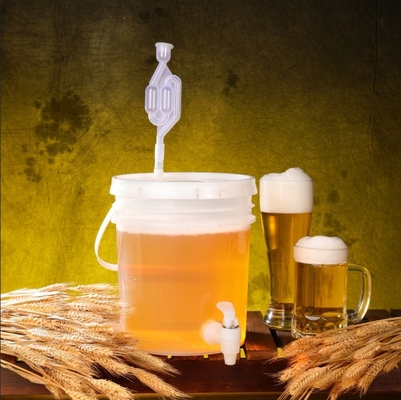 Custom Logo 2 Deckel Kunststofffermenter für automatische Fruchtbier Enzyme Behälter
