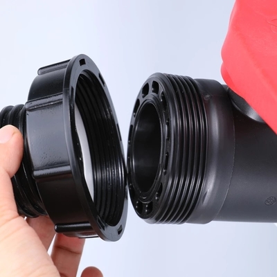 Grauer UMETASS 3 bis 2 Zoll IBC-Ventilbehälter Adapter für Gartenbewässerungsrohranschluss