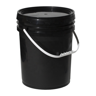 Polypropylen-Schwarz-Formen-Kunststoffbehälter Eimer mit Deckel 1-50L