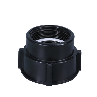 DN50 Adapter 75MM Grobdraht zu 2inCH Silbergrau IBC Tank Anpassung Gartenanschluss